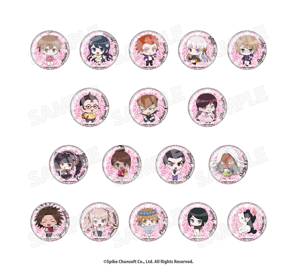 PREORDER: Danganronpa Good Spoon Collaboration Limited Edition Can Badge