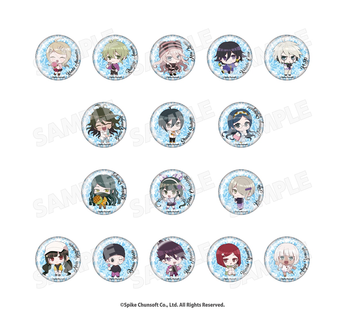 PREORDER: New Danganronpa V3 Good Spoon Collaboration Limited Edition Badge