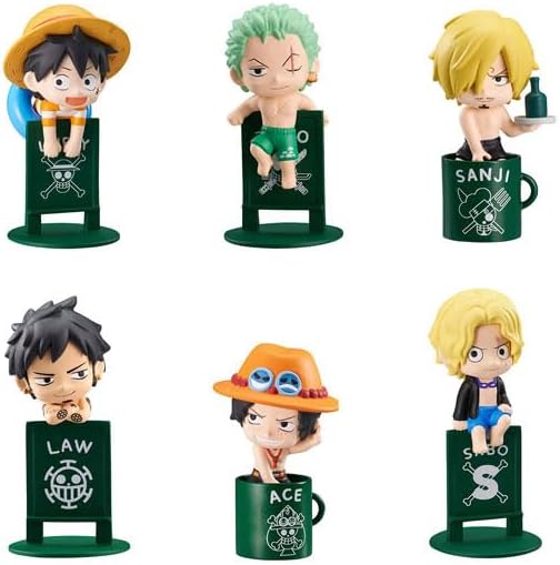 *PRE-ORDER* JULY ARRIVAL: ONE PIECE Megahouse Pirates on Vacation Mini Figures