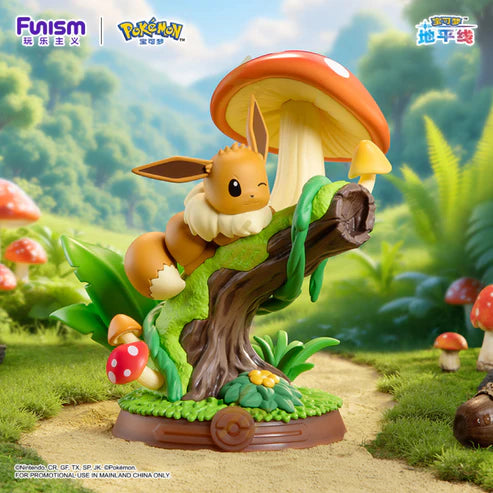 Funism Pokémon Relax & Enjoy! Eevee Series Figures