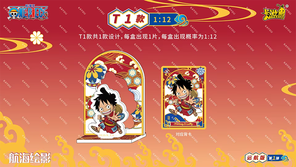 *PRE-ORDER* JULY ARRIVAL: KAYOU One Piece Wano 3 Piece Standees