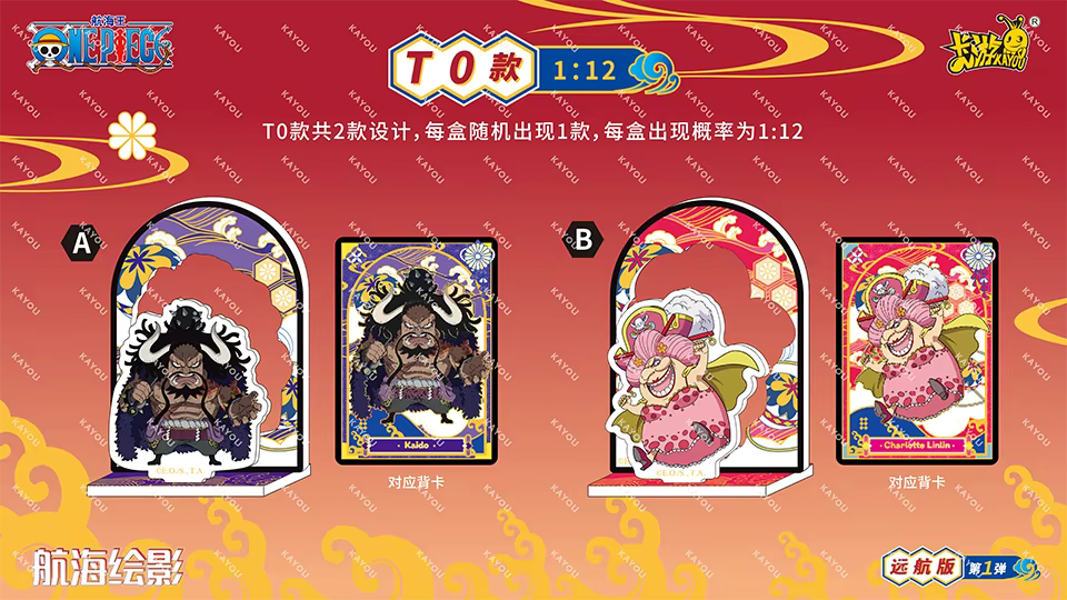 *PRE-ORDER* JULY ARRIVAL: KAYOU One Piece Wano 3 Piece Standees