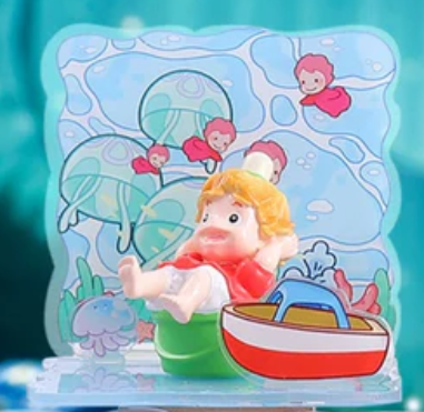 *PRE-ORDER* JULY ARRIVAL: Studio Ghibli Hayao Miyazaki's Fairy Tale Elves Figurines with Acrylic Backdrop