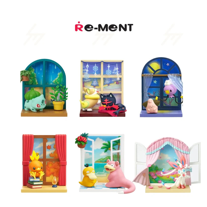 *PRE-ORDER* NOVEMBER ARRIVAL: Re-Ment Pokémon Windowsill Collection