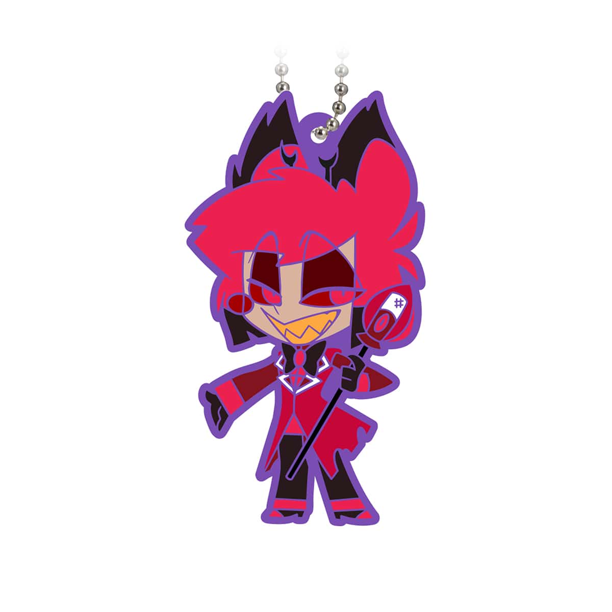 Hazbin Hotel Capsule Rubber Mascot Keychains by Bandai