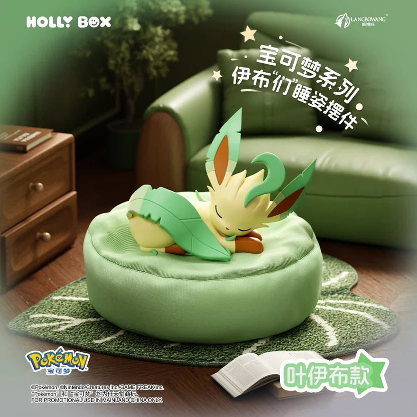 Holly Box Pokémon Sleeping Eeveelutions Figures