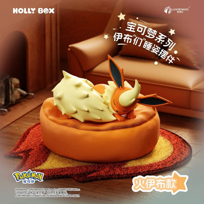 Holly Box Pokémon Sleeping Eeveelutions Figures