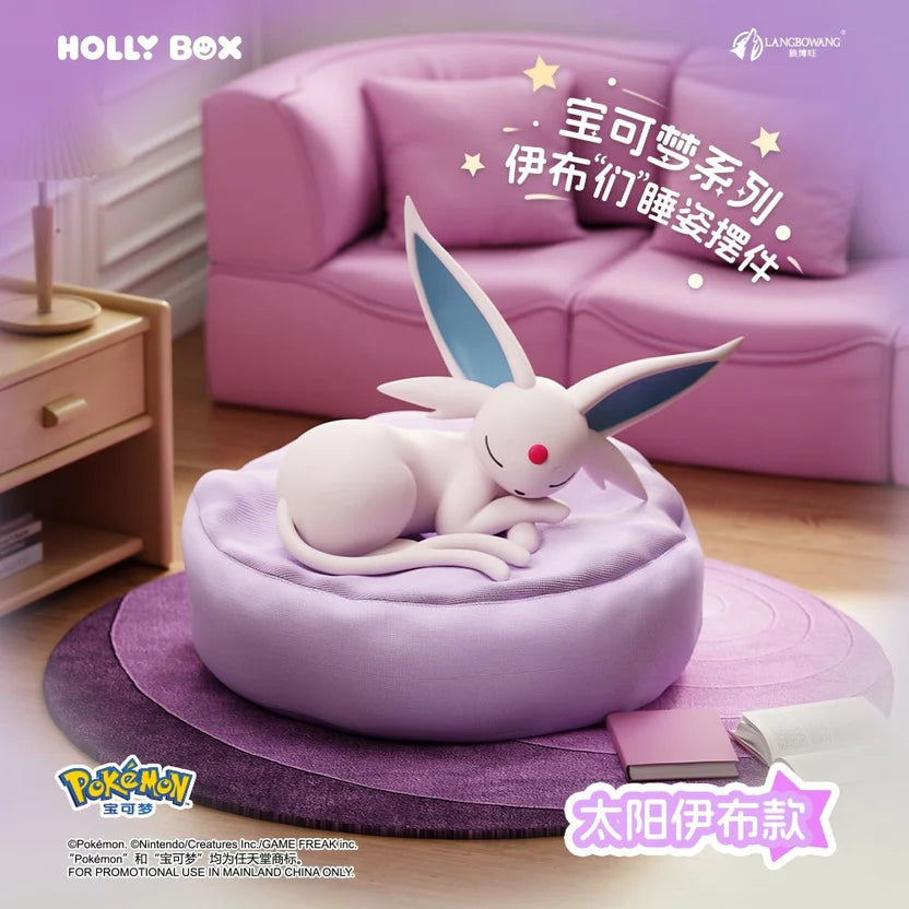 Holly Box Pokémon Sleeping Eeveelutions Figures