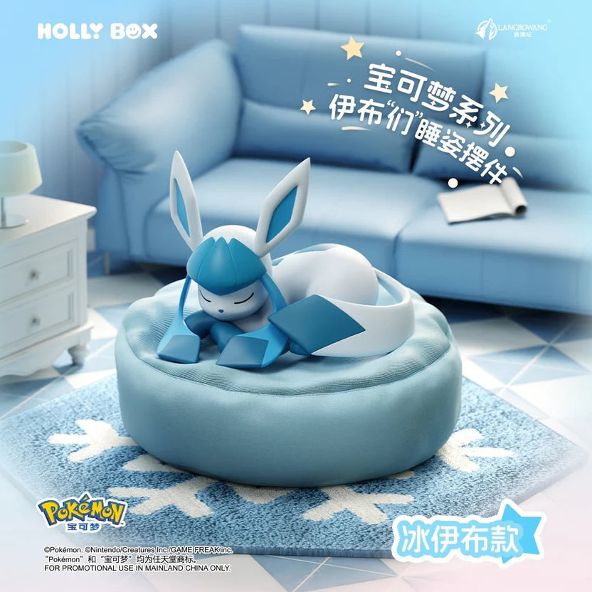Holly Box Pokémon Sleeping Eeveelutions Figures
