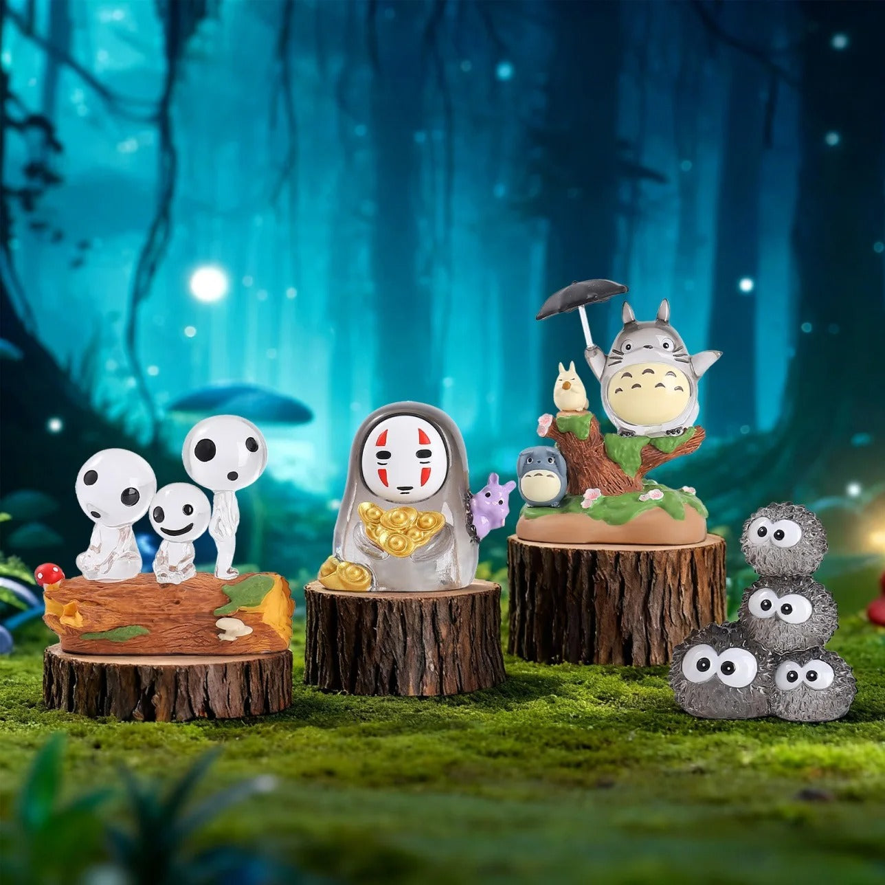 *PRE-ORDER* OCTOBER ARRIVAL: Studio Ghibli Hayao Miyazaki's Healing Fairy Tale Kingdom Illuminated Figures