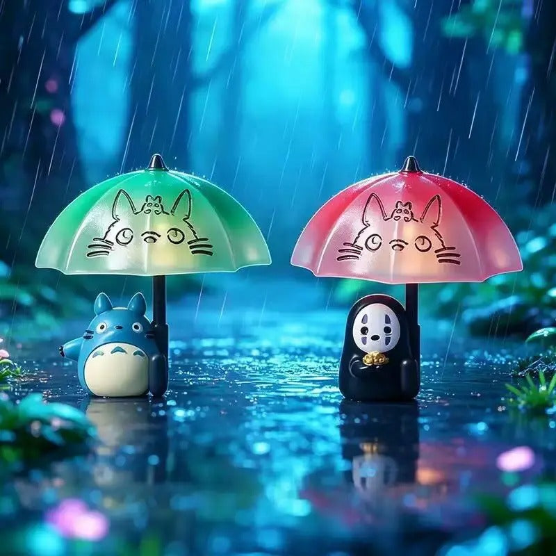 *PRE-ORDER* OCTOBER ARRIVAL: Studio Ghibli Hayao Miyazaki's Gentle Rain in the Night Illuminated Figures