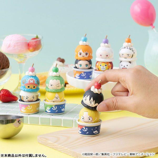 *PRE-ORDER* JULY ARRIVAL: MegaHouse One Piece Stacking Ice Cream Mini Figures