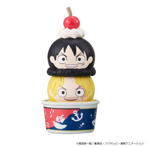 *PRE-ORDER* JULY ARRIVAL: MegaHouse One Piece Stacking Ice Cream Mini Figures