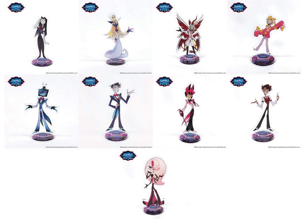 *PRE-ORDER* OCTOBER ARRIVAL - Hazbin Hotel Acrylic Standee Figures Series 2
