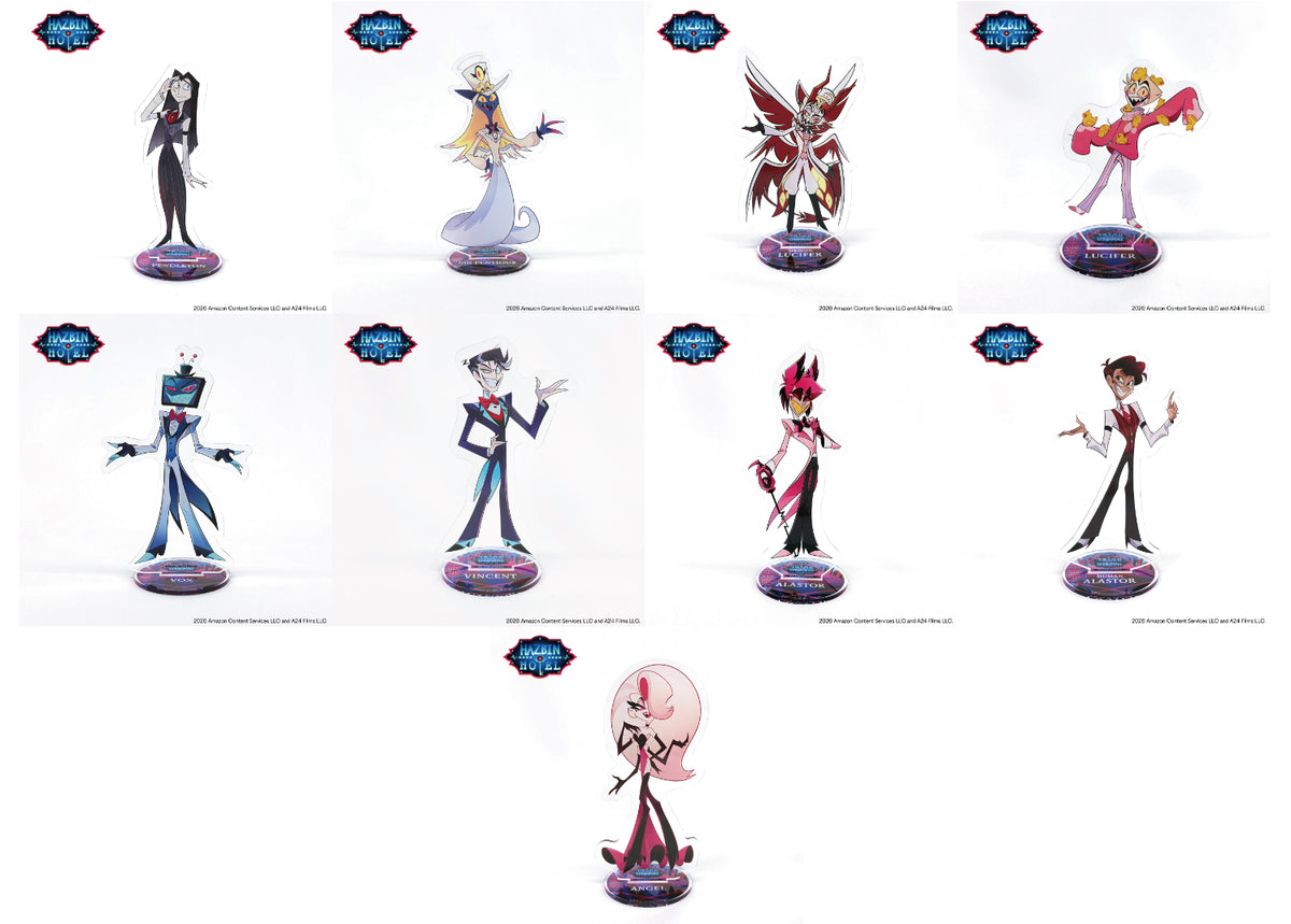 *PRE-ORDER* OCTOBER ARRIVAL - Hazbin Hotel Acrylic Standee Figures Series 2