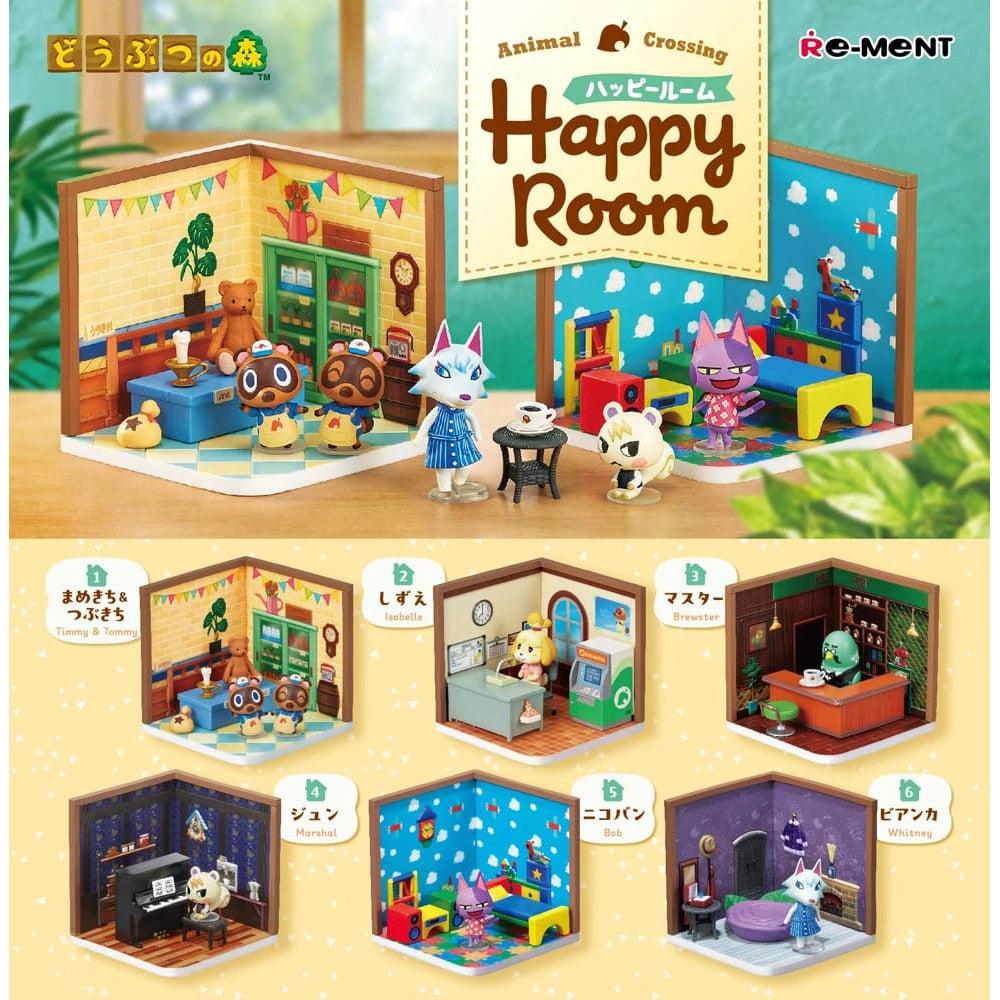 *PRE-ORDER* JULY ARRIVAL: Re-Ment Animal Crossing Happy Room Diorama Figures