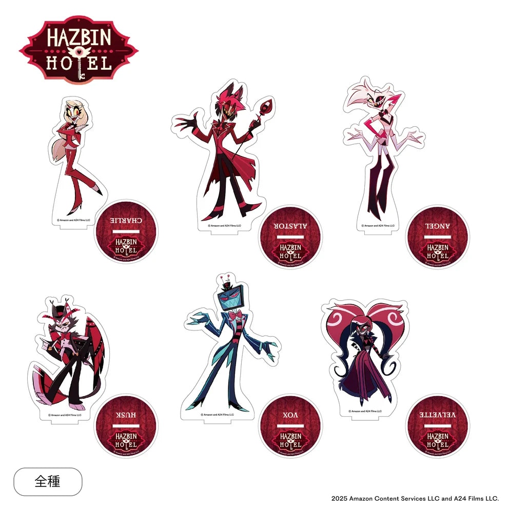 *PRE-ORDER* OCTOBER ARRIVAL - Hazbin Hotel Acrylic Standee Figures Series 1