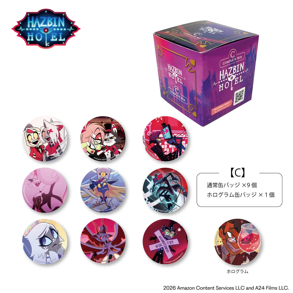 Hazbin Hotel Can Badges Series C